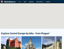 Tablet Screenshot of bikeholidays.eu